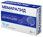Купить мемаралид, таблетки диспергируемые 10мг 30шт в Ваде