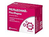 Купить мельдоний-мосфарма, капсулы 250мг, 40 шт в Ваде