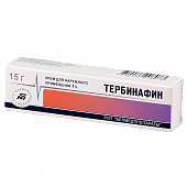 Купить тербинафин, крем для наружного применения 1%, 15г в Ваде
