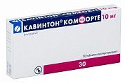 Купить кавинтон комфорте, таблетки диспергируемые 10мг, 30 шт в Ваде