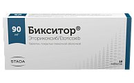 Купить бикситор, таблетки, покрытые пленочной оболочкой 90мг, 10шт в Ваде