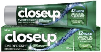 Купить клоузап (closeup) зубная паста мятный заряд 100мл в Ваде