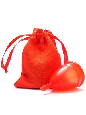 Купить онликап (onlycup) менструальная чаша серия лен размер l, красная в Ваде