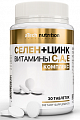 Купить atech nutrition (атех нутришн) селен+цинк+витамины с,а,е, таблетки 30шт бад в Ваде