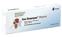 Купить нео-пенотран форте, суппозитории вагинальные 750мг+200мг, 7 шт в Ваде