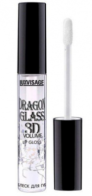Купить luxvisage (люкс визаж) блеск для губ прозрачный dragon glass 3d volume, 2,8мл в Ваде