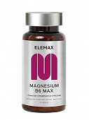 Купить elemax magnesium b6 max (элемакс магнезиум в6 макс) таблетки, 60 шт бад в Ваде
