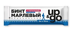 Купить бинт стерильный up&go 5м х10см в Ваде