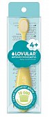 Купить lovular (ловулар) зубная щетка детская с 4-х месяцев, желтая в Ваде