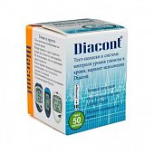 Купить тест-полоски diacont (диаконт), 50 шт в Ваде