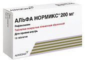 Купить альфа нормикс, таблетки, покрытые пленочной оболочкой 200мг, 12 шт в Ваде