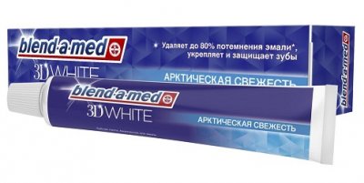 Купить blend-a-med (бленд-а-мед) зубная паста 3d вайт арктическая свежесть 125мл в Ваде
