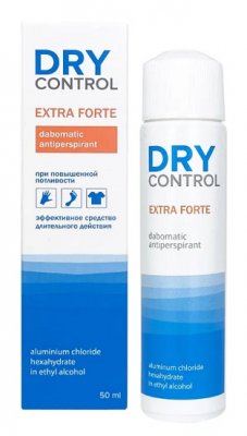Купить dry control forte (драй контрол) экстра форте антиперспирант дабоматик от обильного потоотделения 30% 50 мл в Ваде