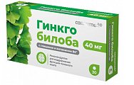 Купить гинкго билоба 40 мг+глицин+в6 консумед (consumed), таблетки 200мг, 30 шт бад в Ваде