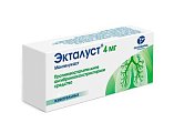 Купить экталуст, таблетки жевательные 4мг, 28 шт в Ваде