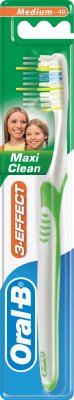 Купить oral-b (орал-би) зубная щетка 3-effect maxi clean средней жесткости, 1 шт в Ваде