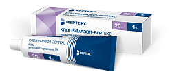Купить клотримазол-вертекс, мазь для наружного применения 1%, 20г в Ваде