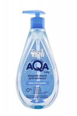 Купить aqa baby (аква беби) жидкое мыло для малыша, 400 мл в Ваде