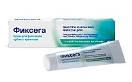 Купить фиксега крем для фиксации зубных протезов нейтральный, 40мл в Ваде