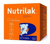 Купить  nutrilak (нутрилак) 2 молочная смесь с 6 месяцев, 1050г в Ваде