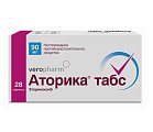 Купить аторика, таблетки, покрытые пленочной оболочкой 90мг, 28шт в Ваде