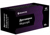 Купить дротаверин медисорб, таблетки 40мг 60 шт. в Ваде