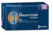 Купить аленталь, таблетки, покрытые пленочной оболочкой 100мг, 60шт в Ваде