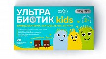 Купить ультрабиотик кидс bioforte (биофорте), таблетки жевательные со вкусом шоколада, 20 шт бад в Ваде