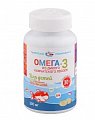 Купить салмоника омега-3 из дикого лосося для детей с 3-х лет, капсулы 300мг со ароматом апельсина, 250 шт бад в Ваде