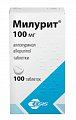 Купить милурит, таблетки 100 мг, 100 шт в Ваде