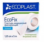 Купить ecoplast ecoplast медицинский фиксирующий тканый 1,25см х 5м в Ваде