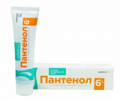 Купить пантенол 6% крем защитный для лица и тела с хлоргексидином консумед (consumed), туба 50мл в Ваде