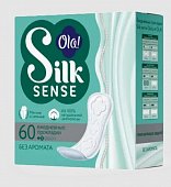 Купить ola! (ола) прокладки ежедневные silk sense daily 60 шт./без аромата в Ваде