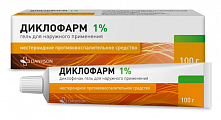 Купить диклофарм, гель для наружного применения 1%, 100 г в Ваде