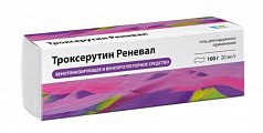 Купить троксерутин реневал, гель для наружного применения 20 мг/г 100г в Ваде