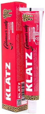 Купить klatz (клатц) зубная паста для женщин земляничное смузи без фтора, 75мл в Ваде