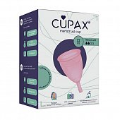 Купить капакс (cupax) чаша менструальная силиконовая regular 22мл, 1 шт розовая в Ваде