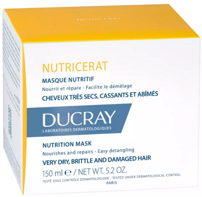 Купить дюкрэ нутрицерат (ducray nutricerat) маска сверхпитательная для сухих волос 150мл в Ваде