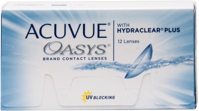 Купить контактные линзы acuvue (акувью) oasys with hydraclear plus, 12 шт, -5,50 (8,4) в Ваде