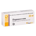 Купить пароксетин, таблетки, покрытые пленочной оболочкой 20мг, 30 шт в Ваде