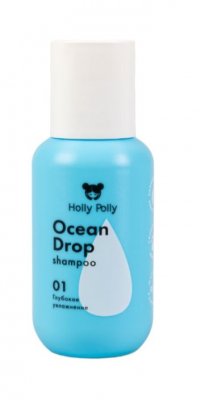 Купить holly polly (холли полли) шампунь для волос ocean drop, увлажняющий, 65мл в Ваде