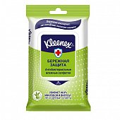 Купить kleenex (клинекс) салфетки влажные антибактериальные 10шт в Ваде