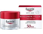 Купить eucerin hyaluron-filler+volume-lift (эуцерин) гиалурон-филлер + волюм-лифт крем дневной для сухой кожи spf15, 50мл в Ваде