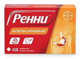 Купить ренни, таблетки жевательные, апельсиновые 680мг+80мг, 48 шт в Ваде