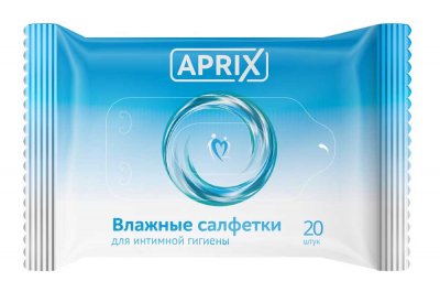 Купить априкс (aprix) салфетки влажные для интимной гигиены 20шт в Ваде