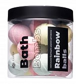 Купить fabrik cosmetology (фабрик косметик) шарики бурлящие маленькие для ванны rainbow balls 300 гр в Ваде