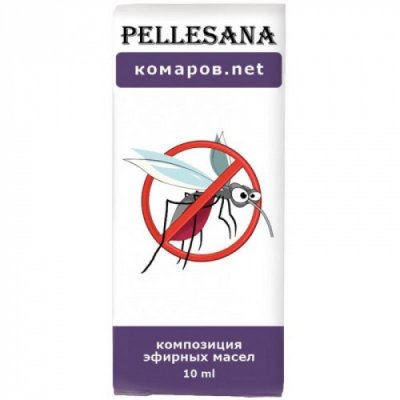 Купить пеллесана комаров net композиция эфир. масел 10мл (рино био ооо, россия) в Ваде