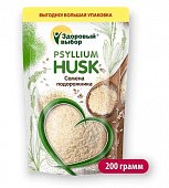 Купить семена подорожника (psyllium husk) здоровый выбор, 200г бад в Ваде