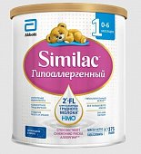 Купить симилак (similac) гипоаллергенный 1, смесь молочная 0-6 мес, 375г в Ваде