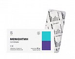 Купить мемантин солофарм, таблетки покрытые пленочной оболочкой 20 мг, 30 шт в Ваде